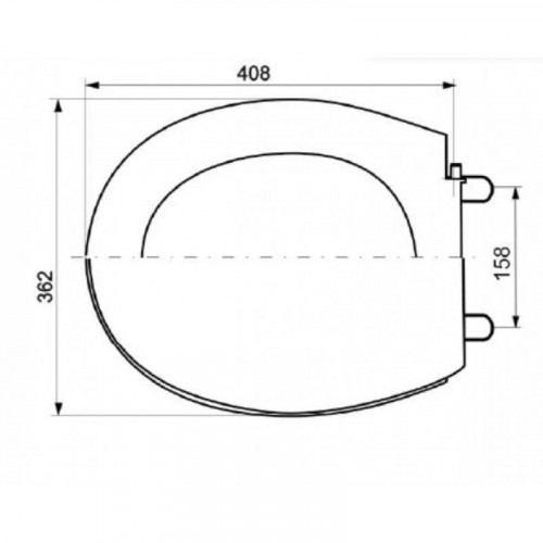 Сиденье для унитаза Vitra Norm Fit 804-003-701 белый