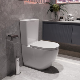 Унитаз-компакт Vincea Tornado Globo VT2-14T с сиденьем soft-close белый
