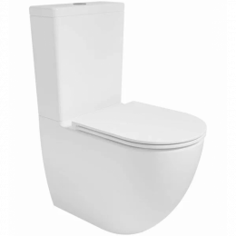Унитаз-компакт Vincea Tornado Globo VT2-14T с сиденьем soft-close белый