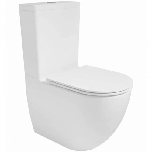 Унитаз-компакт Vincea Tornado Globo VT2-14T с сиденьем soft-close белый