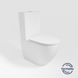 Унитаз-компакт Vincea Tornado Globo VT2-14T с сиденьем soft-close белый