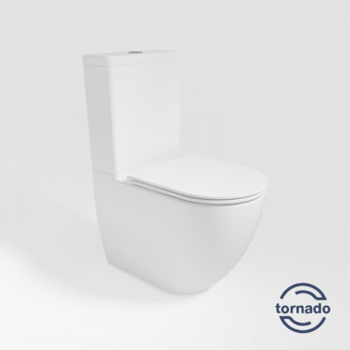 Унитаз-компакт Vincea Tornado Globo VT2-14T с сиденьем soft-close белый