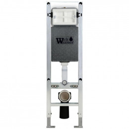 Подвесной унитаз с инсталляцией Weltwasser Amberg 350 ST / Gelbach 043 GL-BL / Amberg RD-MT CR 10000011928 черный глянцевый