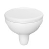 Унитаз с инсталляцией Vitra Normus 9773B003-7207 с сиденьем микролифт и клавишей белый глянец