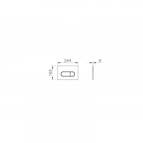 Унитаз с инсталляцией Vitra Normus 9773B003-7207 с сиденьем микролифт и клавишей белый глянец