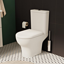 Унитаз-компакт Vitra Zentrum 9012B003-7209 с сиденьем микролифт белый