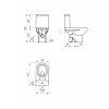 Унитаз-компакт Cersanit Street Fusion New Clean S-KO-SFU011-3/5-COn-S-DL-w