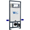 Подвесной унитаз с инсталляцией WeltWasser Marberg 410 / Erlenbach 004 GL-WT / MAR 410 RD-CR 10000006464 белый глянец