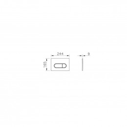 Унитаз с инсталляцией Vitra S50 9003B003-7203 с сиденьем микролифт и клавишей белый глянец