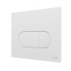Унитаз с инсталляцией Vitra S50 9003B003-7203 с сиденьем микролифт и клавишей белый глянец