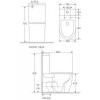 Унитаз-компакт WeltWasser Merzbach 011 XL GL-WT 10000012096 белый глянец