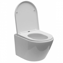 Унитаз подвесной Aquanet Z-02 346760 с сиденьем белый