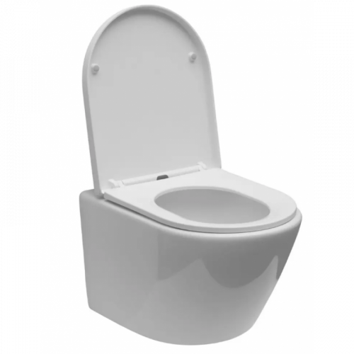 Унитаз подвесной Aquanet Z-02 346760 с сиденьем белый