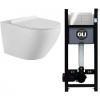 Унитаз с инсталляцией Aquanet Cetus W Short/886668SLOO 316708 белый