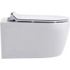 Унитаз подвесной Aquanet Smart W Tornado 332172 с сиденьем белый