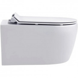 Унитаз подвесной Aquanet Smart W Tornado 332172 с сиденьем белый