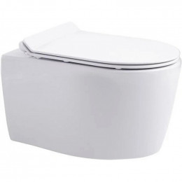 Унитаз подвесной Aquanet Smart W Tornado 332172 с сиденьем белый