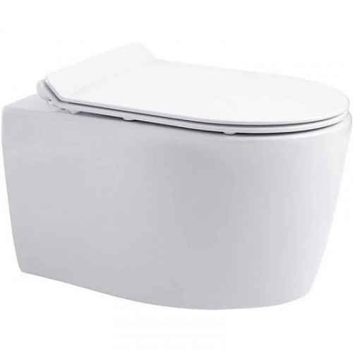 Унитаз подвесной Aquanet Smart W Tornado 332172 с сиденьем белый