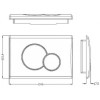 Подвесной унитаз с инсталляцией WeltWasser Marberg 507 / Salzbach 043 MT-GR / MAR 507 RD GL-WT 10000011595 серый матовый