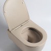 Унитаз подвесной Vincea Evo VT1-34SMC с сиденьем soft-close капучино матовый