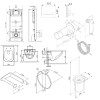 Унитаз с инсталляцией Am.Pm Inspire V2.0 CK50GG с сиденьем, клавишей смыва, гигиеническим душем и аксессуарами, черный матовый