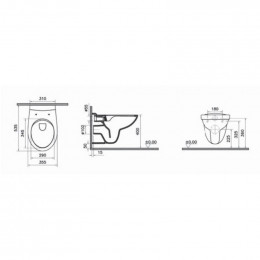 Подвесной унитаз VitrA S10 SpinFlush 7855B003-0075