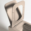 Унитаз подвесной Vincea Q-Line VT1-12MC с сиденьем soft-close капучино матовый