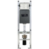Подвесной унитаз с инсталляцией Weltwasser Amberg 350 ST / Gelbach 043 GL-WT / Amberg RD-BL 10000011846 белый глянцевый