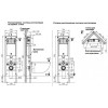 Подвесной унитаз с инсталляцией Weltwasser Amberg 350 ST / Gelbach 043 GL-WT / Amberg RD-BL 10000011846 белый глянцевый