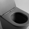 Унитаз подвесной Vincea Piatti VT1-11SMA с сиденьем soft-close антрацит матовый