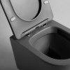Унитаз подвесной Vincea Piatti VT1-11SMA с сиденьем soft-close антрацит матовый