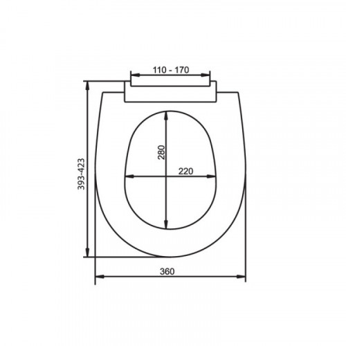 Сиденье для унитаза Iddis 005 005PPS3i31 Soft Close, белый