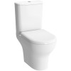 Унитаз-компакт Vitra Zentrum 9824B003-7219 с сиденьем микролифт белый