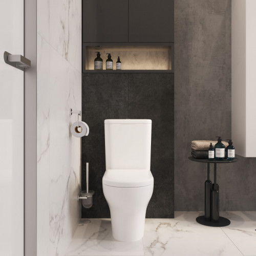 Унитаз-компакт Vitra Zentrum 9824B003-7219 с сиденьем микролифт белый