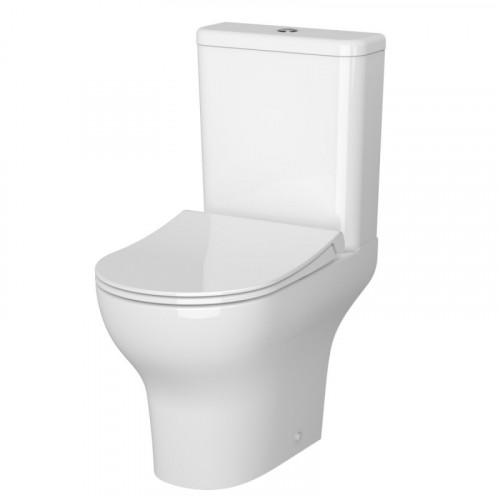 Унитаз-компакт Vitra Zentrum 9824B003-7219 с сиденьем микролифт белый