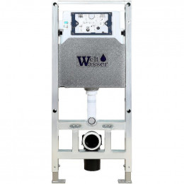 Подвесной унитаз с инсталляцией WeltWasser Amberg 506 ST / Telbach 004 GL-WT / Amberg RD-MT CR 10000006941 белый глянцевый