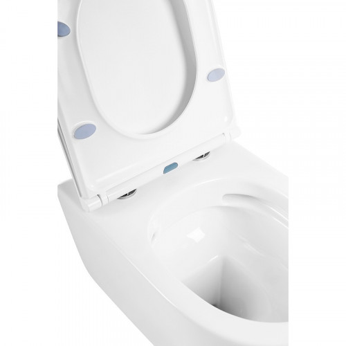 Унитаз подвесной BelBagno Marino BB105CHR/BB870SC с сиденьем Микролифт