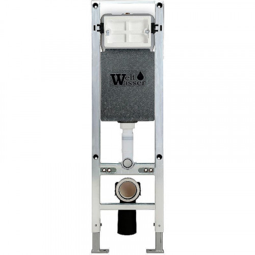 Подвесной унитаз с инсталляцией WeltWasser Amberg 350 ST / Nesenbach 004 GL-WT / Amberg RD-MT CR 10000008922 белый глянцевый