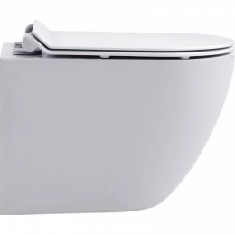 Унитаз подвесной Aquanet Cetus W Short Tornado 332171 с сиденьем белый