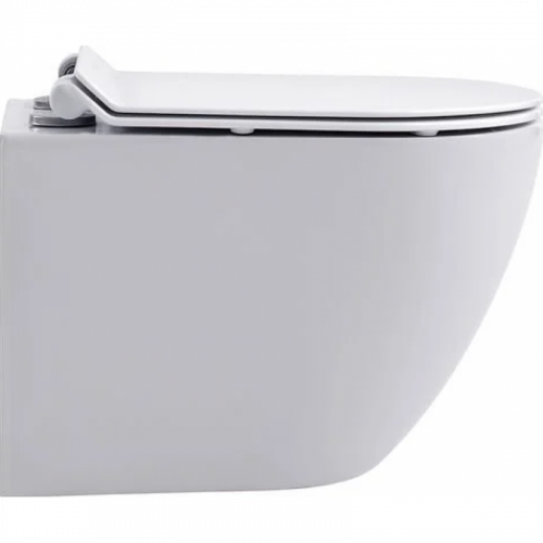 Унитаз подвесной Aquanet Cetus W Short Tornado 332171 с сиденьем белый
