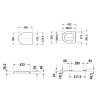 Сиденье для унитаза Duravit Me by Starck 0020190000 белое