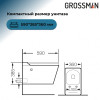 Комплект 2 в 1 Grossman: инсталляция 901.K31.01.000+унитаз GR-5501 impuls 901.5501.01.000