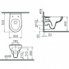 Подвесной Комплект Vitra S20 rim-Ex 9004B003-7202 безободковый
