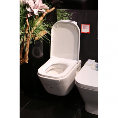 Навесной | подвесной  унитаз Roca The Gap 346477000 с сиденьем Микролифт(Softclose) 801472001