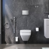 Комплект унитаза с инсталляцией Am.Pm Inspire 2.0 CK50GD с сиденьем, клавишей смыва, гигиеническим душем и аксессуарами