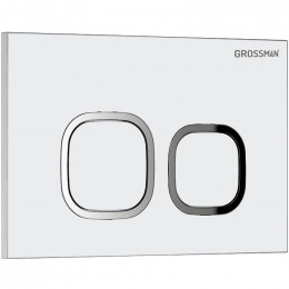 Унитаз с инсталляцией Grossman 97.4477BMSQ.02.000 с белой клавишей смыва