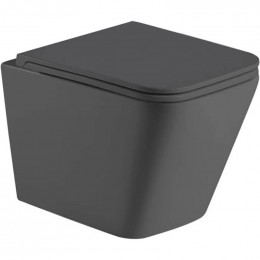 Подвесной унитаз с инсталляцией Weltwasser Marberg 507 / Gelbach 043 MT-GR / MAR 507 SE GL-WT 10000012046 серый матовый