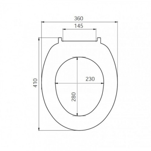 Сиденье для унитаза Iddis ID 01 061.1 bel белое