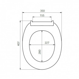 Сиденье для унитаза Iddis ID 01 046.1 bel белое