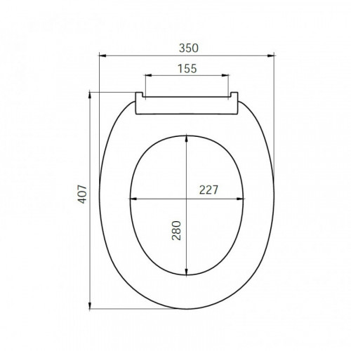 Сиденье для унитаза Iddis ID 01 046.1 bel белое